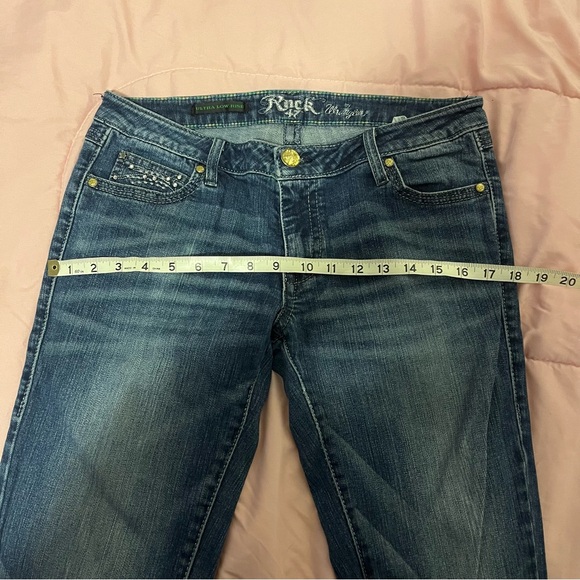 Y2K wrangler biker rock jeans - Picture 6 of 9